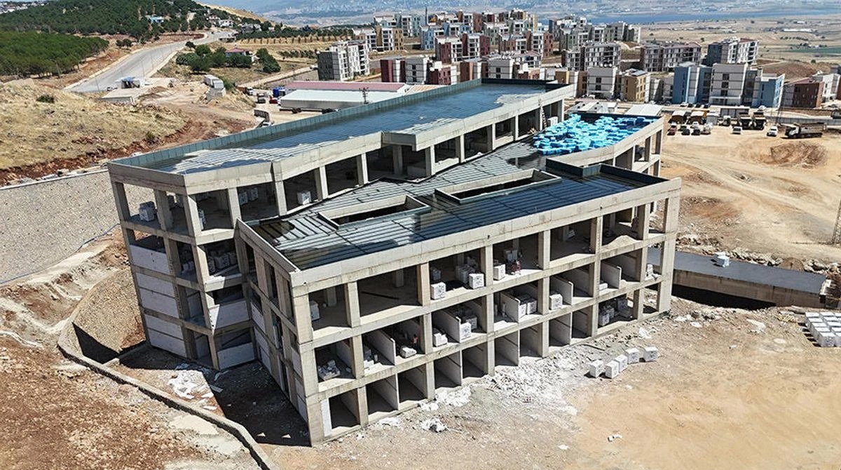 Kahramanmaraş’ın Yeni Sağlık Üssünde Çalışmalar Tüm Hızıyla Sürüyor!